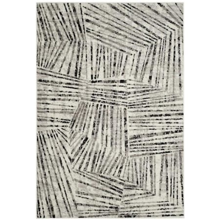 Safavieh 2 x 8 ft. ContemporarySkyler Power Loom Area RugGrey & Ivory SKY191K-28